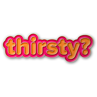 'Thirsty?' Enamel Pin